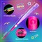 32 Pcs Colorful Glow Fiber Wands,Toys Glow Sticks Bulk Party Pack for Kids Adults,Glow in the Dark Party Supplies for Graduation, Wedding, Birthday,Classroom,Concert,Patriotic 4th of July Party Favors